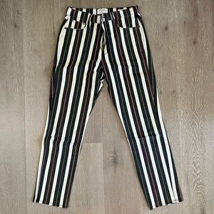 Frame stripped jeans